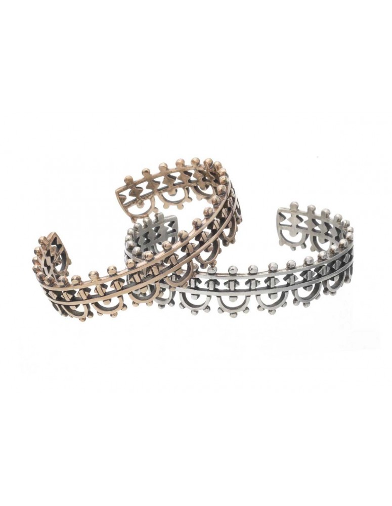 Gold  Silver Lace Knot Cuff Bracelet  Classy Women Collection